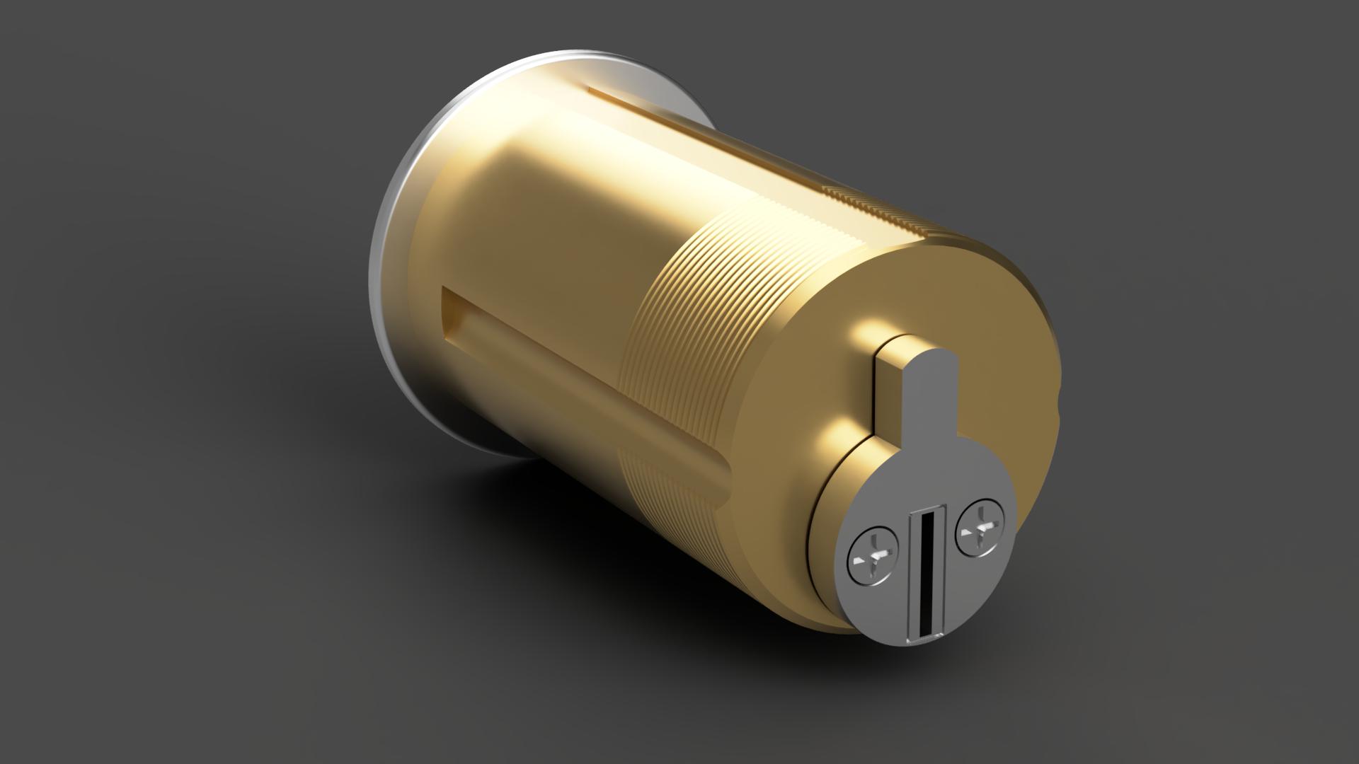 ILCO 7326带键插芯锁芯